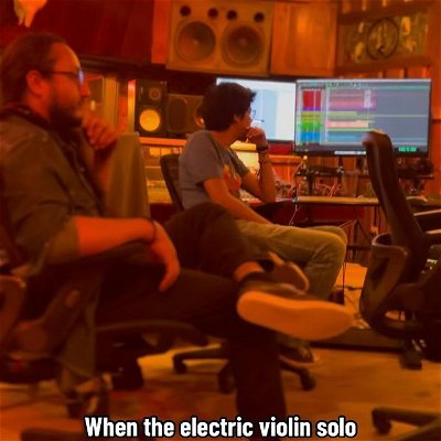 The electric violin solo got down 😜

We are so ready to release this EP ✨ We put in so much work and love into creating it, we can’t wait for you guys to listen to it 😈

This song is called Taboo, and it shits on politicians who care more about money than basic human rights. 

.
.
.
.
.
#taboo #sonicranch #studiotime #fyp #desertpsychedelia #newep #instaband #indiemusic #bandasderock #rockbands #electricviolin