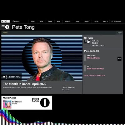 🎶🌍 we made it across the pond. it’s been a long time goal of mine to be featured on #petetongs #EssentialSelections & @bbcradio1 in the #UK being the largest station in #Europe with over 9 million weekly listeners. "GOODIES" just did that…

BIG UPS & MANY THANKS @petetongofficial for the co-sign & helping make this dream a reality. 

 #2022 #dancemusic #techhouse #festivalseason #cuttingshapes #overseas