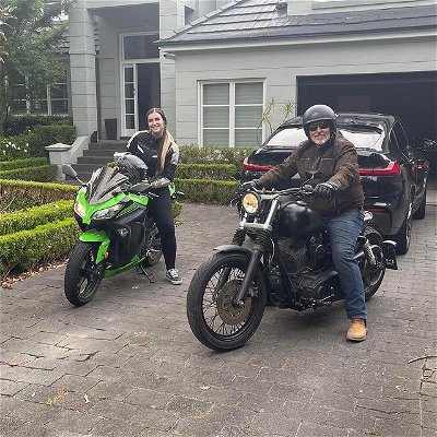 🏍️ (also dad reveal)