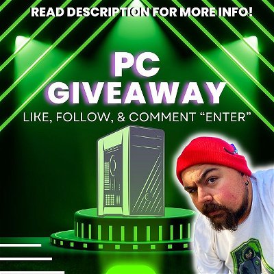 So because a fan of my content was incredible and sent me a brand new PC I wanna giveaway my other one! My PC works freaking amazing but why have 2 🤷🏻‍♂️! Be sure to Like, follow, and comment enter to be entered into this awesome giveaway! Bonus make a video and tag me in it and tell me why you need a new PC?!? 
#happyholidays #gaming #gamer #gamingpc #pc #pcsetup #pcgamer #pcgaming #gamingpcs #gamingpcsetup #gamingpcbuilds #giveaway