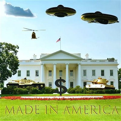 Gold plated tanks, helicopters, and extraterrestrial spaceships. 

Here’s a little something I’ll be dedicating to the land of the free. 

Made in America, coming soon.