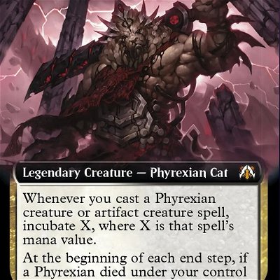 Waiting on this bad boy to arrive to begin a new Phyrexian Deck build.

Have the core deck ready, just need to bump it up to Commander legal and have this as the main guy!

@wizards_magic 
@magicmadhouse
@cardmarket_magic
#magicthegathering #newphyrexia #commanderdeck #deckbuilder #tcg #mtg