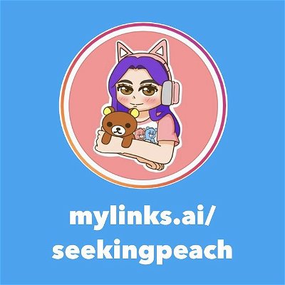 Go check out @seekingpeaches! She's a talented gamer and does great unboxings 💫