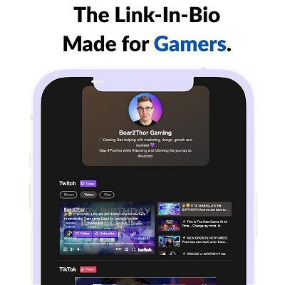 The Link-in-bio made for gamers. Create your free website today :) @mylinks.ai