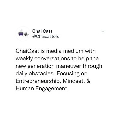 Fresh new content coming soon. 🚀 #ChaiCast