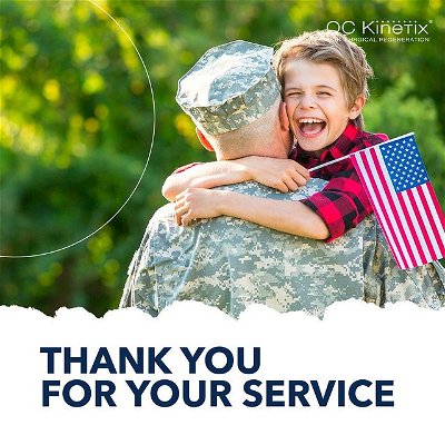 In honor of Veteran’s Day, we would like to say thank you to all of our military veterans who have served. 🇺🇲

If past injuries have prevented you from living a quality of life, our team of experts are here to serve you!

#QCKinetix #EmmittSmith #regenerativemedicine #tissueengineering #healthcare #health #science #medicine #aging #wellness #neuroscience #nanotechnology #sciencenews #regenerative #paralysis #medicalresearch #chronicpain #stemcelltreatment #kneepain #backpain #osteoarthritis #arthritis #jointpain #pain #health #knee #running #rehab #painrelief #exercise