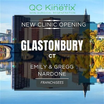 New Clinic Alert!📣

Today is opening day for our new Glastonbury clinic in Connecticut. If you're in the area go check it out and show them some love!

#newfranchiseopening #qckinetix #grandopening
