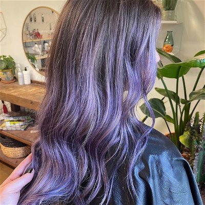 Once upon a time, @lny0ung’s toner went the tiniest bit lavender on a few of her really blonde pieces. She said “hey, let’s just leave it.”

Anyway, this is her hair today 🤷🏻‍♀️

#pulpriot #pulpriotlilac #pulpriotnevermore #pulpriotsorcery #purplehair #lavenderhair #fashioncolor