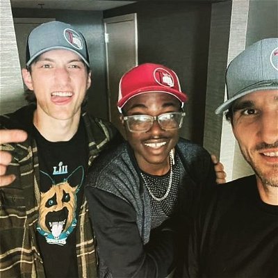 Had a fantastic time recording the @keepittightmvmt podcast with @instagraham_brandon and @aogwo yesterday. Appreciate you for inviting a couple of degenerates like us into a fancy ass hotel and onto your show. Anyone who knows me will understand that Brandon and I became lifelong friends the moment he asked me if I wanted a hat. Keep an eye out for the pod — dropping 11/8 —