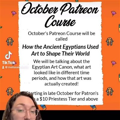 I know I’m really bad at posting on Instagram, but I now have a Patreon and I’ll be teaching my first course this October! Check it out in the link in my bio!

#melissaindenile #egyptology #egyptologist #onlinecourse #egyptologystudent #egyptologycourse #patreon #patron