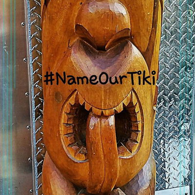 #NameOurTiki 
We need your help naming our new Tiki @ Lei'd Back. #happyvalleystation #leidback #getleid #hawaiianstyle #tiki