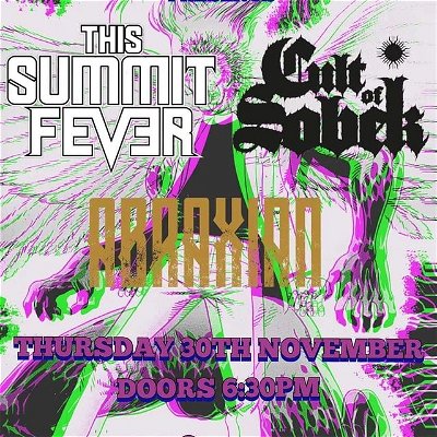 NEW SHOW🔥

We are playing @duffysbarleicester  with The Summit Fever and @crocodilian_doom on the 30th of November thanks to @moon.andstarsleicester !!

£3 ticket , 2 for £5! Get down widdit

#doom #metal #doommetal #atmosphericdoom #postmetal