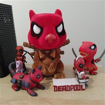 So I have space now to show all my little 
@Deadpool
 things friends and viewers have sent me over the year.

Sucks I will be moving but happen to know have space lol

#deadpool 
#marvel