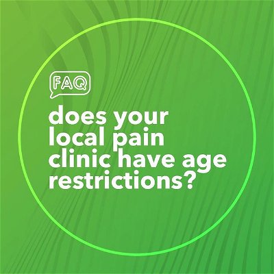 Yes, our local pain clinic does have age restrictions. You must be 18 years of age. As long as you are 18 years of age and meet health requirements you can be considered a candidate for treatment.

If you are of age, learn more about the conditions QC Kinetix can help treat on our website! Link in bio 🩺