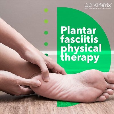 Odds are you’ve heard of the term plantar fasciitis but it’s actually the most common foot condition that healthcare professionals treat — affecting about two million people every year.

Read our blog to learn more about Plantar Fasciitis Physical Therapy and how it can Help. Link in bio 📗
