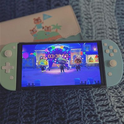 ~Happy New Year’s Eve friends!~ 🎉

Wow this is my last last post of the year 🥺
I’m ringing in the new year with some Animal crossing new horizons, which kept me sane during 2020 & 2021 honestly. 

I’m also bringing some cute new switch accessories into the new year with me by @funlab_official 

I just want to say thank you to all who have stuck with me on this Instagram journey & thanks to all the people who have followed and liked my pictures ♥️🎉 Happy New Years y’all!!!

~Check out my gaming partner 👾~ 
@pynk_gamer 

~Tags~ #nintendoswitch #nintendo #nintendoswitcholed #switch #animalcrossing #animalcrossingnewhorizons #happynewyear #gamerfr #gamergirl #gaming #console #cozyvibes #cozygaming #cozygamer #funlab #switchaccessories #womeningaming #aestheticgamer #aestheticgaming