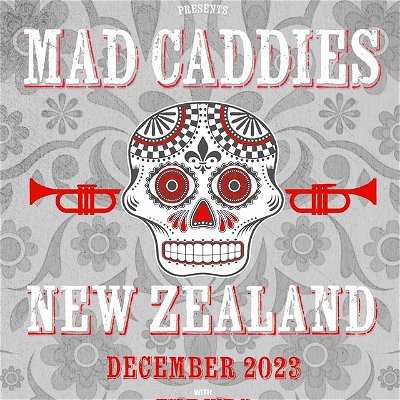 🤘TOUR ANNOUNCEMENT🎷

NEW ZEALAND ROCKSTEADY REBELS, RENEGADES AND RACONTEURS: @madcaddiesofficial ARE HEADED YOUR WAY!
Reuniting to play their first show since 2008 is @the_wbc_band 

THESE TWO BANDS SHARING THE STAGE IS NOT TO BE MISSED. GET YOUR TICKETS!!

Goodvibes Promotions and Little Giant presents
MAD CADDIES
with THE WBC

THURSDAY DECEMBER 21, 2023
TOTARA ST, MT MAUNGANUI
Tickets on sale Midday via totara.flicket.co.nz

FRIDAY DECEMBER 22, 2023
PARĀOA BREWING CO, HIBISCUS COAST
Tickets on sale Midday via eventfinda.co.nz

Check Link in Bio

@eventfindanz  @fat_wreck  @undergroundskate