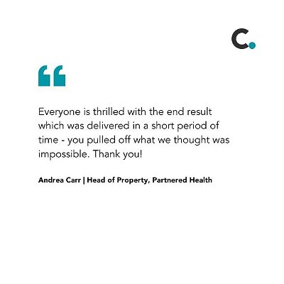 We are always proud to work with Partnered Health- thank you for these kind words!

#peoplepoweredhealthspaces #DesignedAndBuiltByConceptHealth

📍Broadway General Practice, Ultimo