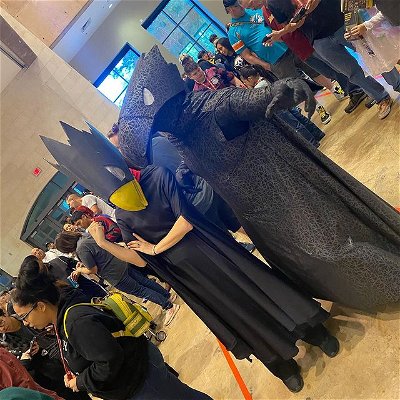 Day 3 @bigtexcon 
Debuting Tokoyami and Dark Shadow from #myheroacademia 
Found every #mha #mhacosplay we could for the short time we were there!