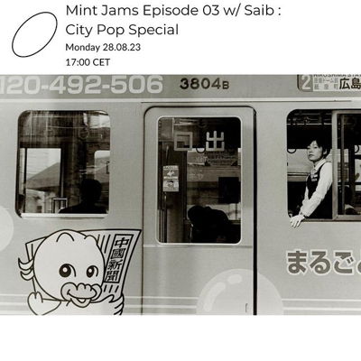 'Mint Jams' Episode 03: City Pop Special @radioalhara this afternoon 5 pm CET.
Make sure to tune in if you want to enjoy some sweet sounds from 80s Japan 🇯🇵 

Every fourth Monday of the month from 5 to 6 pm CET I'll be playing a selection of grooves and eventually explore certain genres along the way.

18:00 Bethlehem | 17:00 Berlin | 16:00 London
www.radioalhara.net
