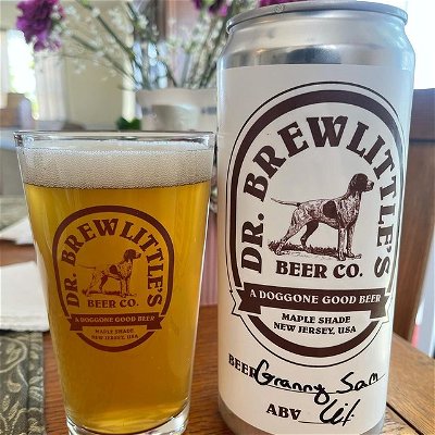 Friend of the show @dr.brewlittles sent us home with some green apple sour. Super refreshing and very tart!