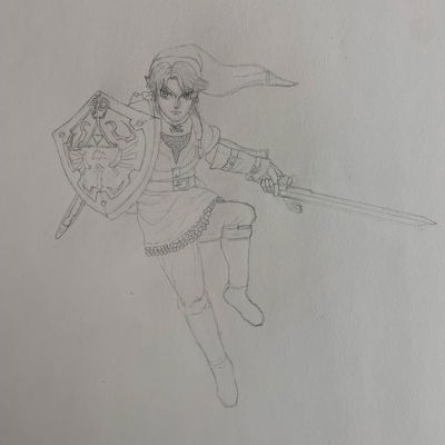 It’s been awhile I’ve drawn anything and post anything. I knoww but I’ve been in an art block and lost motivation lately so don’t blame me ok. I’ve been busy lately with life and focusing on my health and friends🥺❤️
.
.
.
.
I’ve been watching zelda speedruns lately so I had to draw Link (rough work)🗡😆dw I’m going to digital draw this later one day. It will be better. I just wanted to show you this lolol
.
.
.
.
.
.
.
.
#illustration #artist #art #drawing #drawings #artwork #realisticdrawing #artistsoninstagram #roughsketch #artistsupport #amateurartist #draw #drawthisinyourstyle #supportsmallartists #reference #link #nintendo