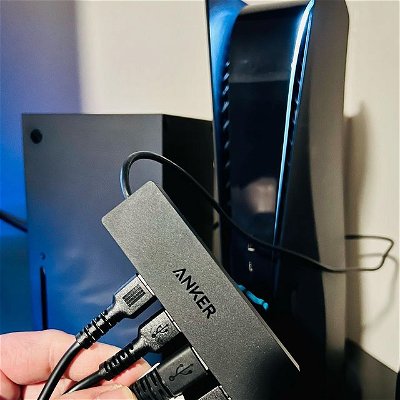 Here’s my short review for This 4-port USB 3.0 , Ultra Slim Data USB Hub from @anker_official and it works perfectly on my PS5 and Xbox Series X. You can plug and play your favorite accessories in just one single port such as your favorite (compatible) gaming keyboard and mouse, PS Camera and headphones  leaving you more extra USB ports for other peripherals. But to ensure a stable connection, your connected devices should not exceed a combined current of 900 mA. I suggest not to connect your portable storage device if your mainly using it for consoles. But overall, it works perfectly for my needs and it’s slim, lightweight and reliable! 👌🏻