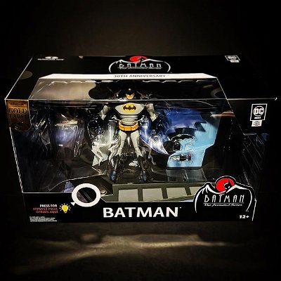 Batman The Animated Series 30th Anniversary NYCC Exclusive Gold Label Collection. @mcfarlane_toys_official @dccomics #batmantheanimatedseries #batman