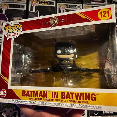 Batman in Batwing is here! 💛 #batman #batman89 #batwing #dccomics #theflashmovie #funkopop