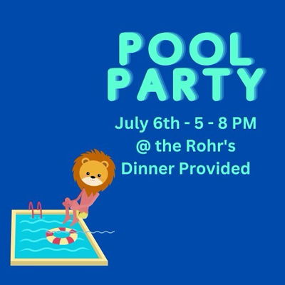 Youth Pool Party!!