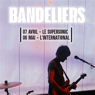 Concerts - Printemps 2023 au @supersonicclub & @linternational_paris 🙌