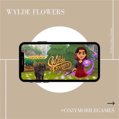 Wylde Flowers is a cozy life and farming sim with a witchy twist!

#wyldeflowers #cozymobilegames #cozygames #cozygaming #cozygame #farmingames #newgame #cosygaming