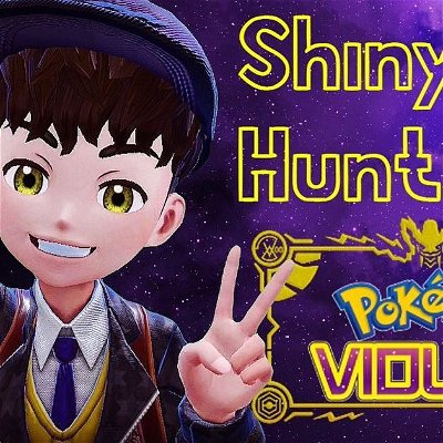 New thumbnail for when I livestream shiny hunts! #pokemonscarletandviolet #pokemon #youtuber #thumbnail #shinyhunting #nizzote #pokemonviolet #pokemonshiny #galaxzgaming #gzg