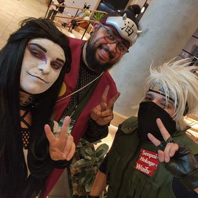 Had a lot of fun at Saboten Con. Can't wait to go next year!! Met a lot of cool people too. 💜🩵🔥shout out to Kim possible!! I didn't get your insta tag!! 🩵💜