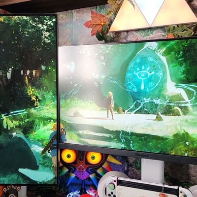 𝑫𝒓𝒆𝒂𝒎𝒔 𝒄𝒐𝒎𝒆 𝒕𝒓𝒖𝒆 🌿

Happy Wednesday, Hylian's 🌱
New add-on, to Hyrule, can you guess what it is? 🫣

Wallpaper from Wallpaper engine 
Name: TLoz lost woods. 

Have a wonderful day ☕️💚

• Tagged some awesome accounts•

Coupon codes: 
neptune @kemovekeyboard 
neptuneffect @keytok.studio
neptuneffect @fanfitgaming
neptuneffect @zoomhitskins
(You can find these links in my bio)

#thelegendofzelda #zeldacollection #greenaesthetic #pcsetup #pcgaming #deskinspiration #deskgoals #desksetup #fantasy #tearsofthekingdom #twilightprincess #loz #windwaker #nostalgia #legenofzelda #forestaesthetic