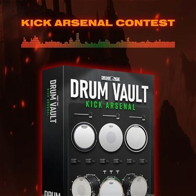 Found my go to kick! Had a lot of fun drum programming for my entry in the @drumforgeofficial #drumvaultkickcontest and couldn’t help adding some Argent Metal production as well hope you all enjoy! 🤘🔥👾
.
.
.
#drumforge #drumforgelife