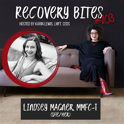 There are no words to express how honored I am to welcome Lindsey Magner, MMFC-T (she, her), Marriage and Family Therapist, specializing in trauma, LGBTQIA+, attachment, non-traditional family structures, relationships, and life transitions to the podcast in our newest episode, “I’m Not Broken, I’m Just Gay.”
 
Join us for a conversation on the challenge of feeling broken and finding authentic self, the spiritual experience of loving your body, love as a feeling as opposed to an action, the intersection of eroticism and embodiment, examining pleasure outside of the confines of societal and religious beliefs, embracing sexual and spiritual transformation in recovery, recognizing the harm of performative lifestyles, inner child work, societal demands for self-denial, non-traditional family structures, the sanctity of truth, the act of “showing up” for yourself and others, what recovery is to Lindsey, and much more!

You can listen to Lindsey’s episode by following the link in my bio, at karinlewisedc.com/podcast/episode103, and on all podcast streaming platforms. As always, thank you for listening!
.
.
.
#Embodiment #LoveWins #SelfAwareness #LGBTQIA #HealingJourney #WeDoRecover #TraumaInformed #EDWarrior #SelfRespect #TraumaTherapist #MentalHealthMatters #Relationships #Vulnerability #SelfAcceptance #Queer #VulnerabilityIsStrength #LGBTPride #SelfCompassion #TraumaRecovery #TraumaHealing #TherapistsOfInstagram #RecoveryPodcast #RecoveryBites