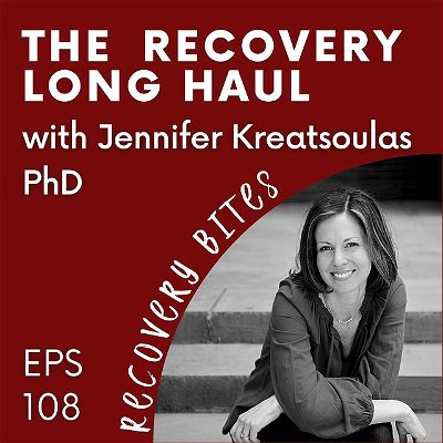 We are excited to welcome back our next guest, Jennifer Kreatsoulas, PhD, author, international speaker, and certified yoga therapist, in the newest episode of Recovery Bites, “The Recovery Long Haul.”

Join Karin and Jennifer for a conversation on Jennifer’s battle with Long-haul COVID/post-COVID-19 syndrome, recognizing and abstaining from eating disorder behaviors despite long-term illness, the similarities and differences of eating disorders and invisible illness, the healing that accompanies feeling “seen and heard,” how an invisible illness can “look” to others, honoring the grief that accompanies living with a long-term illness, holding gratitude during the hardest times, the importance of connection, and much more.

Jennifer Kreatsoulas, PhD, is a certified yoga therapist specializing in eating disorders and body image. She is a sought-after international speaker and former host of Real Body Talk, founder of Yoga for Eating Disorders, and author of "Body Mindful Yoga,” and "The Courageous Path to Healing." Her writing has been featured widely in print, broadcast, and online media.

You can listen to Jennifer’s episode by following the link in our bio, at karinlewisedc.com/podcast/episode108, and on all podcast streaming platforms. As always, thank you for listening!
.
.
.
#LongHaul #LongCovid #InvisibleIllness #ChronicFatigue #InvisibleDisability #COVIDRecovery #Fatigue #PostCOVID #EatingDisorderAwareness #Mindfulness #AllBodiesAreGoodBodies #HealingIsPossible #EDSupport #RecoveryWarrior #YogaForAll #MentalWellbeing #CourageOverComfort #RecoveryIsReal #EDWarrior #YogaForEatingDisorders #ChronicIllness #EDCommunity #YouAreNotAlone #RecoveryPodcast #RecoveryBites