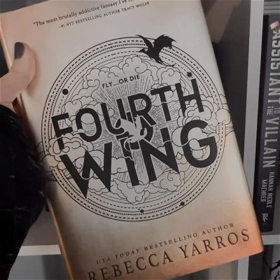 Ahh I’m finally starting it! I’ve had this book since March and I’ve been waiting to finish all the ACOTAR and CC books before starting it! 😍😍

.
.
.
#fourthwing #booksbooksbooks #bookish #reading #fantasyromance #fourthwingrebeccayarros #bookrecs #bookrecommendations #bookfriends #readingthroughmytbr #fantasyworld #bookstagram #booktok #viralbooks