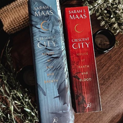 I have finally finished the Crescent City books by @therealsjmaas and I am NOT OK! ⭐️⭐️⭐️⭐️⭐️ for both of them. House of Sky and Breath easily became a favorite of mine for the whole year!
.
I’m planning on putting full reviews of these books on Goodreads this week so if you want to see my reviews, go add me on Goodreads (in my profile).
.
These books were SO much more than I expected. The characters, the plot, the twists, I loved them SO much. And I feel like I need a full support group after the ending of book two. Seriously I can’t recommend these enough, please go read them and then tell me allll your thoughts!
.
.
.
#bookstagram #bookrecommendations #bookrecs #sjm #sjmaas #sarahjmaasbooks #crescentcity #houseofearthandblood #houseofskyandbreath #acotar #sjmaasuniverse #sjmuniverse #fantasyromance #romantasy #worldbuilding #booksbooksbooks #booksilove #bookfriends #bookbestie