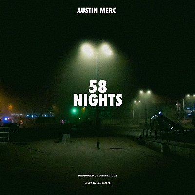 58 NIGHTS. ALL PLATFORMS. FRIDAY. 

CREDITS
written by @austinmerc 
produced by @chasevibez 
mixed and mastered by @jaxwolfex
cover by @austinmerc