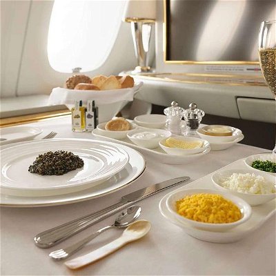 Unlimited caviar and private space: Airlines are playing catch-up by wooing luxury travelers

Emirates airline announced a more than $2 billion investment to improve its inflight customer experience, with perks such as unlimited caviar. https://www.cnbc.com/2022/08/25/unlimited-caviar-and-popcorn-how-emirates-is-wooing-luxury-travelers.html