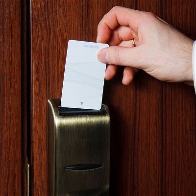 Two hackers have found how to break into hotel-room locks

Millions of hotel rooms could be susceptible to theft https://www.economist.com/gulliver/2018/05/08/two-hackers-have-found-how-to-break-into-hotel-room-locks