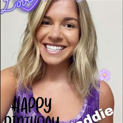Happy Birthday Maddie!!Also purple vibe