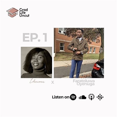 Hellooo beautiful people! Our season premiere is now out across platforms!

Our guest Faratoluwa Oyenuga(@farateezy)takes us through his grad school Journey and environmental engineering career!

Best way to start the new season! Great way to enjoy your weekend!

Listen in now!🎧 Link in our bio.

.
.
#gradlife #gradlifeuncut #seasonpremiere #gradlifeuncutseason2 #newyorkpodcast #universityofnewhaven #environmentalengineering #environmentalprotection
