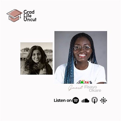 Hey there!
Happy weekend, here’s a glimpse of our discussion with renowned  multimedia journalist Fisayo Okare
Be sure to check out this episode available on all platforms 🎧 link in bio.

.

#gradlife#graduatelife#gradschool#positivelife#motivation#collegelife#newyorker#nyc#americanpodcast#studentlife#nypodcast