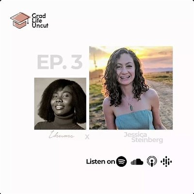 Hello people! start the week with this awesome and value-packed conversation we had with Jessica Steinberg.

be sure to check this out now.
available on all platforms 🎧

•
•

#gradlifepodcast #gradlife #graduatelife #gradschool #college #newyoker #nyc #americanpodcast #studentlife #nypodcast