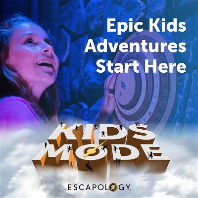 🔒 Experience the ONLY escape room experience built just for kids!

Dive into our immersive world of puzzles, adventures, and fun. It's more than a game—it's their next unforgettable memory! 🌟