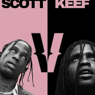 Hypothetically, who would win in a Verzuz? #TravisScott or #ChiefKeef ? 😂🔥 

Watch the full clip on YouTube to catch the entire back and forth 🍿 Link in bio