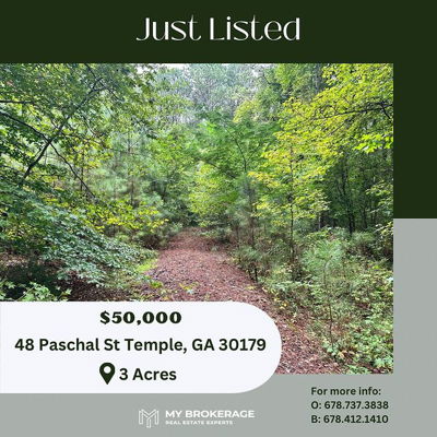 ‼️JUST LISTED‼️

Offered at $50,000

📍48 Paschal St
Temple, GA 30179

MLS#20143957

🌳3 Acres with Lakeview! Give us a 📞 for a tour 😊
.
.

@thetimstout 678.737.3838 mybrokerage 678.412.1410
@fayetteandcowetahomes

#Thetimstout
#TimStoutGroup
#mybrokerage
#FayetteandCowetaHomes #Newlisting#landlot#landlotforsale#Realestate #WhoYouWorkWithMatters